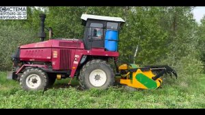 КАК ИСПОЛЬЗОВАТЬ ПОЛЕСЬЕ НА МАКСИМУМ? УЭС 280 Палессе с мощным мульчером SERRAT FX5