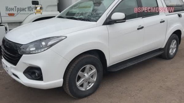 Обзор пикапа 4x4 JMC AmberTruck Work (JMC Vigus) с ДВС Isuzu 2.5 дизель