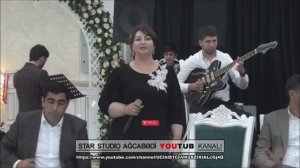 gözel bir toy açılışı oxuyan Nigar Agcabedili