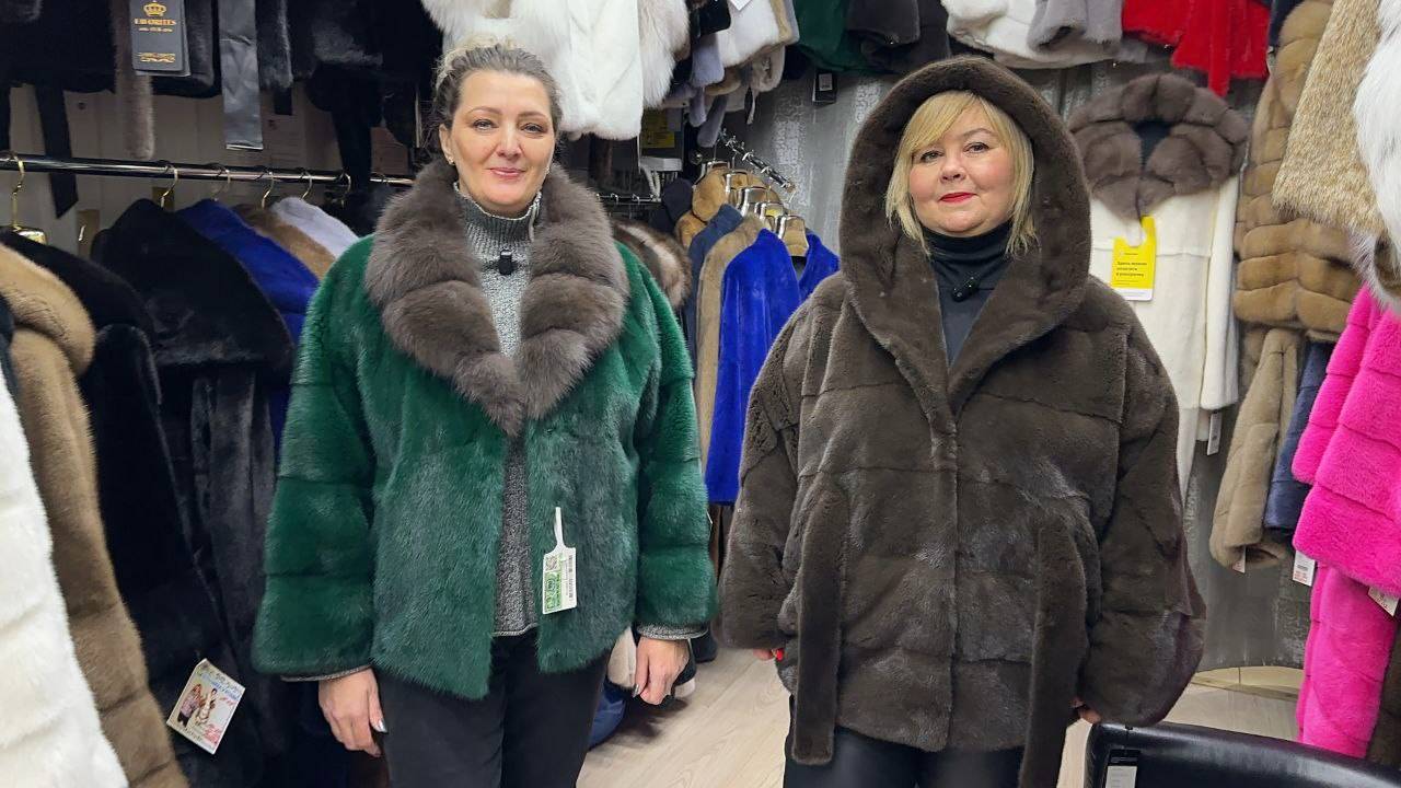 Норковые шубы и полушубки в салоне "Дом меха у Ромы".mp4 смотреть онлайн