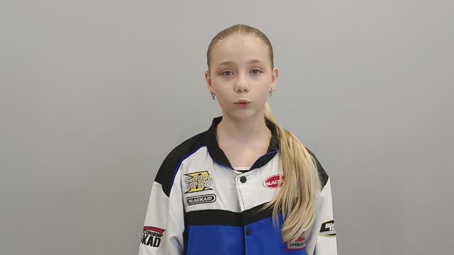 Алиса Меняйкина 13 лет актёрская видеовизитка смотреть онлайн