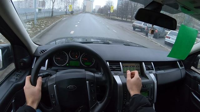 2007 Land Rover Range Rover Sport 4.2L (390) Supercharged POV TEST DRIVE