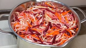 Этот Салат вы будете есть всю зиму Салат из капусты ,,Кремлевская хряпа,,