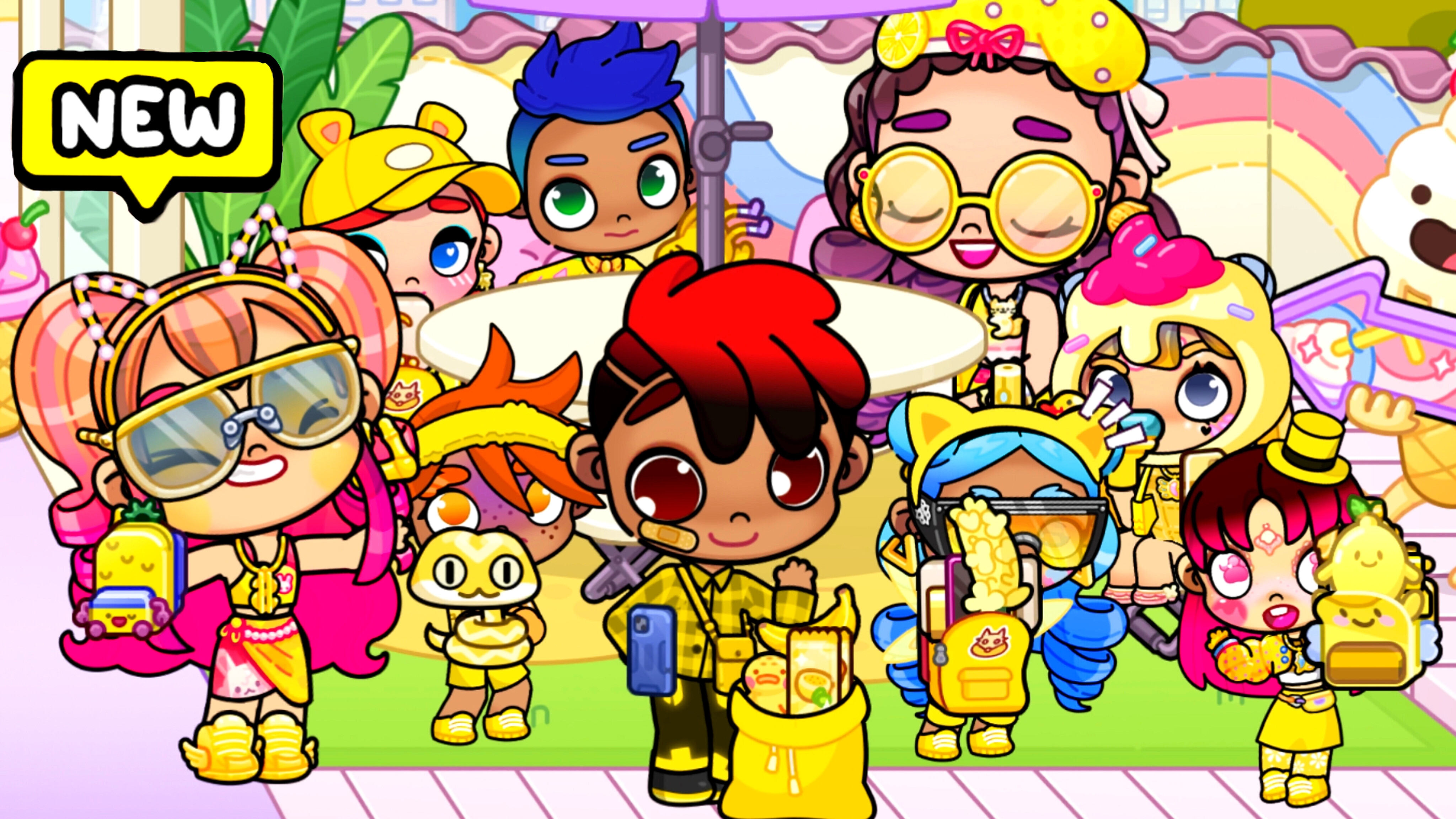 КРУТОЙ ОБЗОР ЖЁЛТОГО🟡 КТО ЧЕМ УДИВИЛ? Avatar World | PAZU