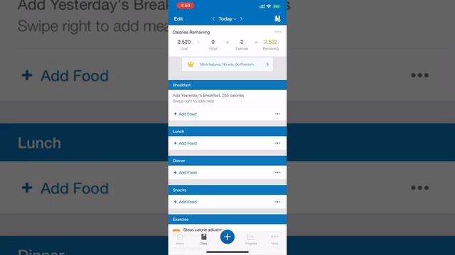 App Review MyFitnessPal - ios смотреть онлайн