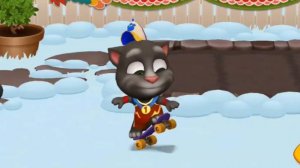 Мой говорящий Том катается на скейте | Мультфильм про друзей для детей