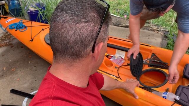 How NOT to install a rudder with Gene LOL || Wilderness Systems Tarpon 160 смотреть онлайн