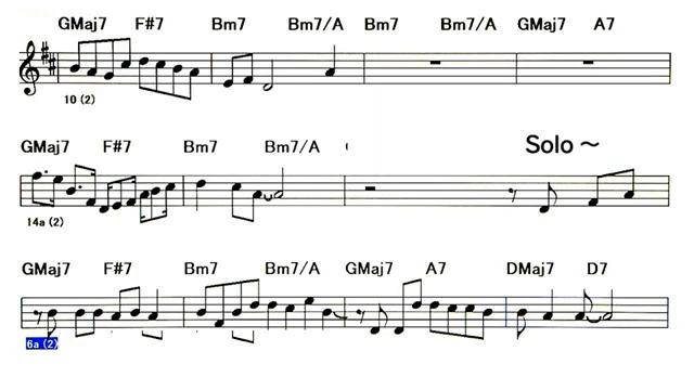 Yozora no Muko ( _saxophone_ Eb ) смотреть онлайн