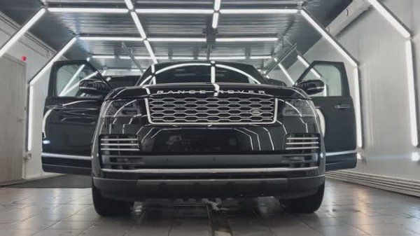 ГИБРИДНАЯ ЯПОНСКАЯ КЕРАМИКА HIKARI PRO 10H ЗАЩИТИЛА RANGE ROVER - обзор нанесения и результат наших