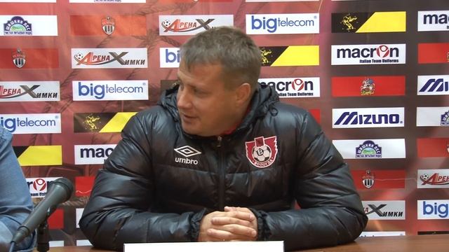 Химки - Вологда. Пресс-конференция. Р. Санталов смотреть онлайн