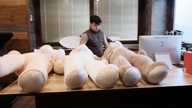 Мишка блестящий бант 120см смотреть онлайн