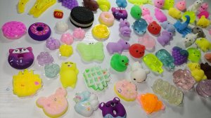 АСМР СКВИШИ🫶🏻✨ распаковка АСМР мини СКВИШИ 70+штук❤️🩷❤️