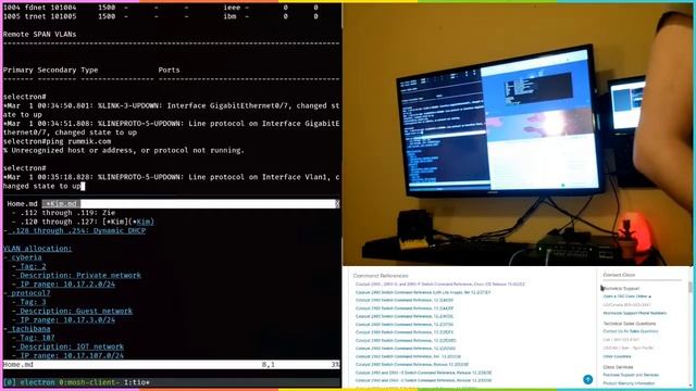 Setting up a Cisco 2960G-8TC switch смотреть онлайн