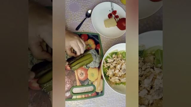 ПП салат с отварной рыбкой смотреть онлайн