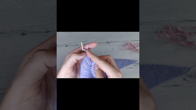 КОСЫНКА КАПОР КАПЮШОН ШАРФ СПИЦАМИ.  БЕСПЛАТНЫЙ МК. САМЫЙ ПРОСТОЙ И КРАСИВЫЙ СПОСОБ.