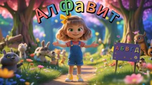 Учим Алфавит весело! И поём с Аней от А до Я