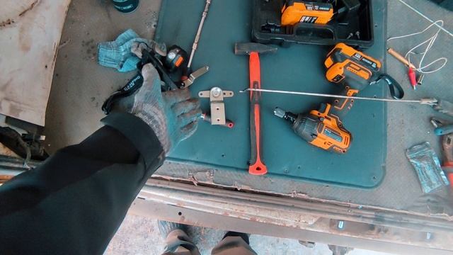 Колхозный ремонт задней двери Газели (Соболя)…Запчасти гавно #дальнобой