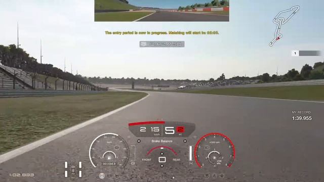 GT Sport: Gr1 Nurburgring GP 1.39.750 смотреть онлайн