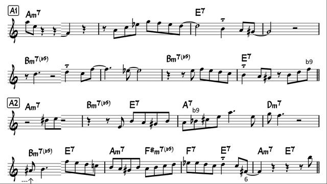You and the Night and the Music Karaoke for Alto sax Fast_720p смотреть онлайн