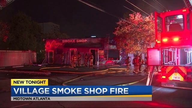 Village smoke shop goes up in flames смотреть онлайн