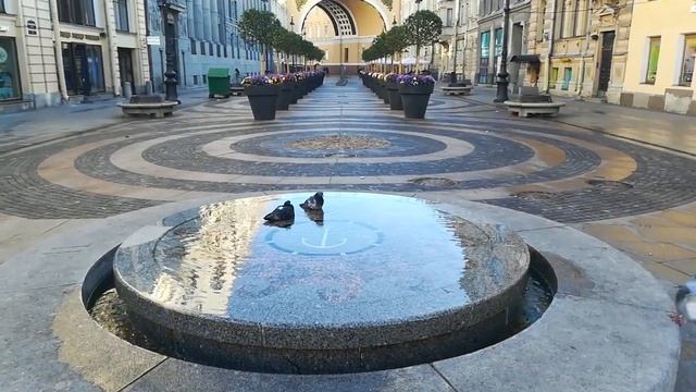 Фонтан на Большой Морской ул. смотреть онлайн