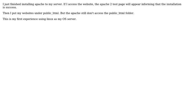 CentOS 5.7 Apache to Read The Files Inside public_html смотреть онлайн