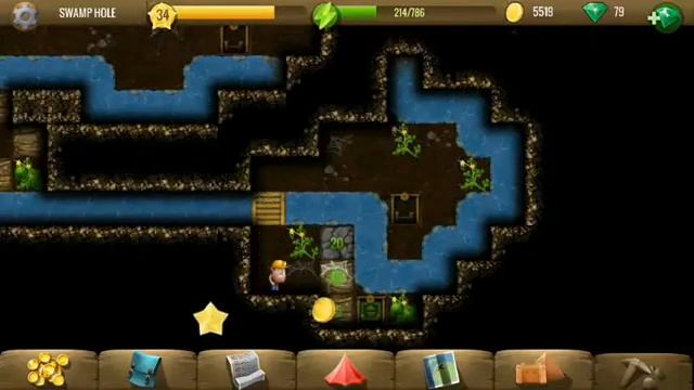 Топь - Swamp Hole - #14 Horus - Diggy's Adventure