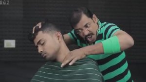 Asim Barber Массаж головы и тела с новым инструментом ｜ ASMR для сна