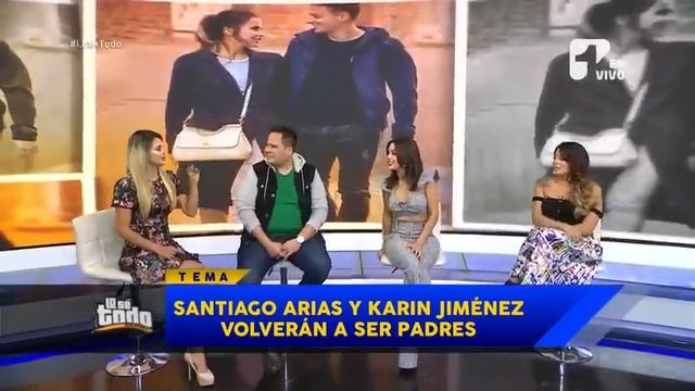 Lo Sé Todo - Santiago Arias y Karin Jiménez esperan bebé. смотреть онлайн