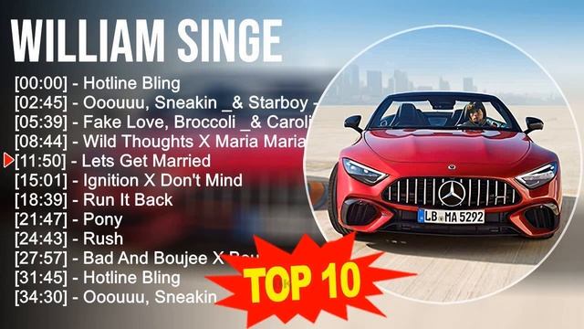 William Singe 2023 MIX - TOP 10 BEST SONGS смотреть онлайн