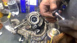 Как снять турбину Скудо How to remove the turbine