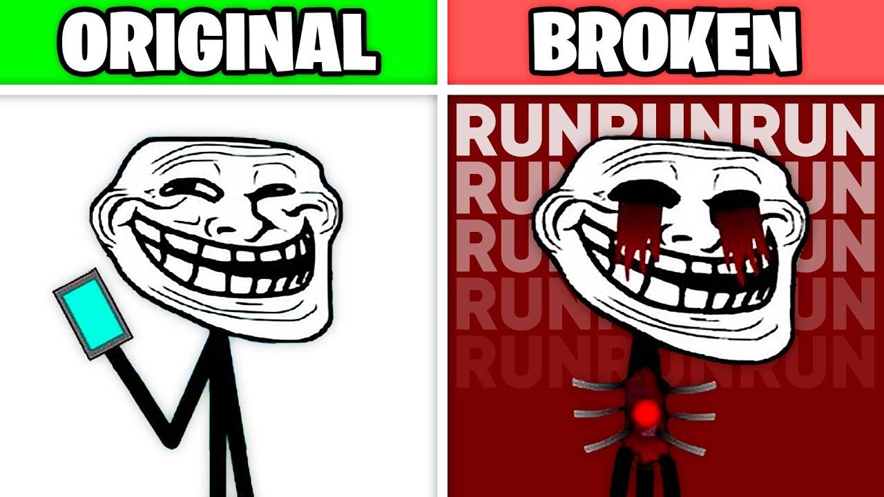 Sprunki Trollges - Incredibox Sprunki Trollface Мод