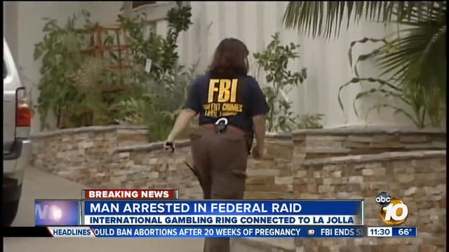 La Jolla man arrested in federal raid смотреть онлайн