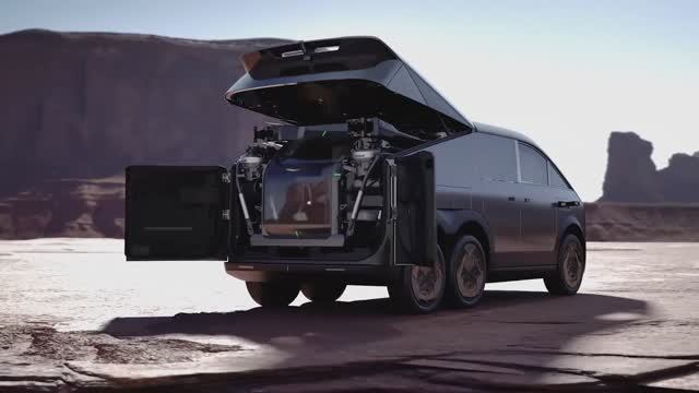 Xpeng Land Aircraft Carrier - модульный летающий автомобиль ✈️ смотреть онлайн