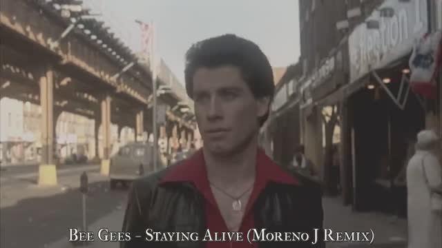 Bee Gees - Staying Alive (Moreno J Remix) смотреть онлайн