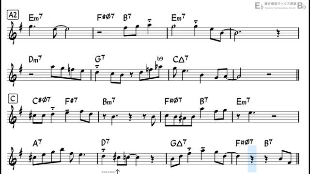 You d be so nice to come home to Backing Track with Sheet Music for Alto Sax Revised_720p смотреть онлайн