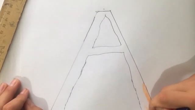 Bolalar uchun A da E gacha harflar rasm chizish menggambar huruf How to drawing letters смотреть онлайн