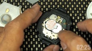 Ganti Baterai Casio Protrek PRG110 Tough Solar / Panasonic CTL1616