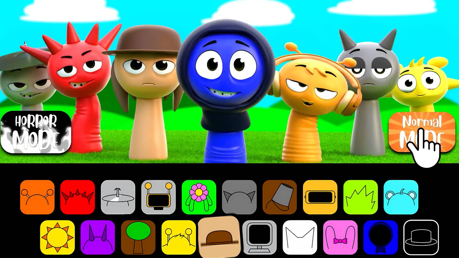 СПРУНКИ 3Д ВЕРСИЯ - ХОРРОР ПРОТИВ ОБЫЧНЫЕ СПРУНКИ