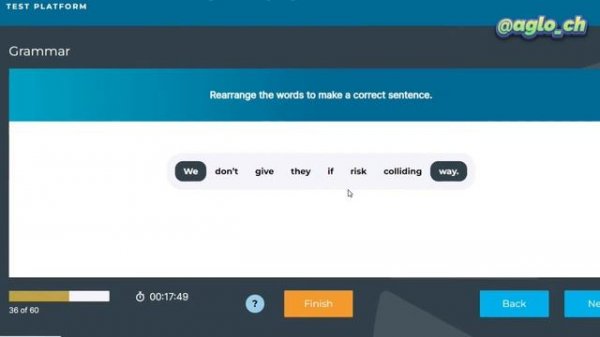 Marlins Test For Seafarer Score 91%