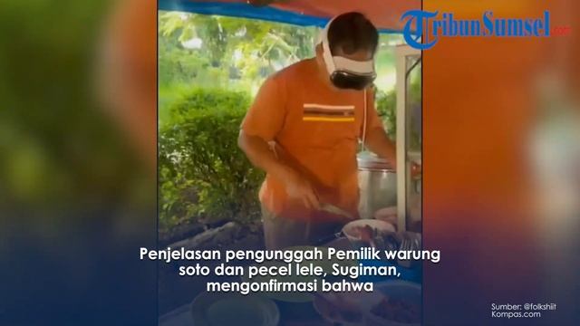 Cerita Sugiman Penjual Soto Pakai Apple Vision Pro, Warung Tambah Ramai Imbas Viral смотреть онлайн