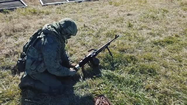 Занятие. 7,62 мм пулемет ПКМ