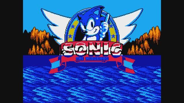 SONIC THE HEDGEHOG (NES) GAME OS УБИЙЦА РЕТРО ЖЕЛЕЗА