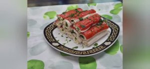 Фаршированные крабовые палочки