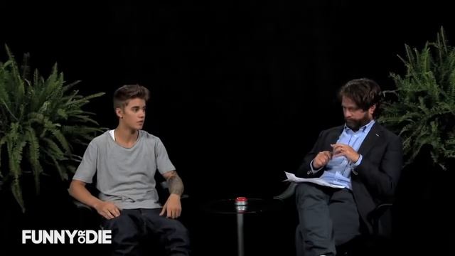 Джастин Бибер и Зак Галифианакис Justin Bieber and Zach Galifianakis смотреть онлайн