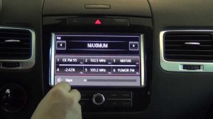 Volkswagen RNS850 установка российской навигации и медиапроигрывателя
