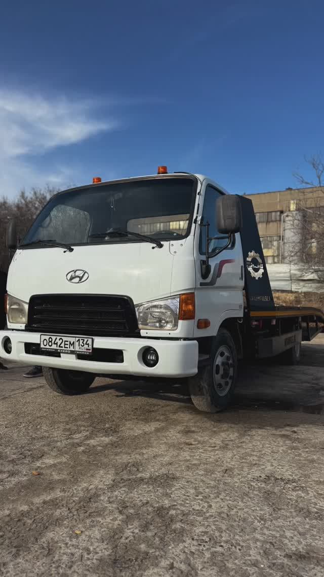 Эвакуатор на базе автомобиля Hyundai HD72, 4DAL, 2007г, смотреть онлайн