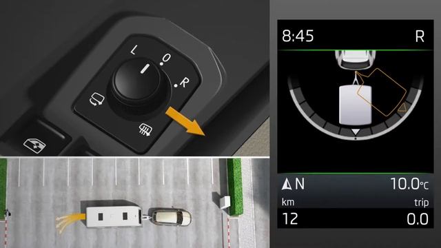 ŠKODA Assistenzsysteme - Anhängerrangier-Assistent смотреть онлайн