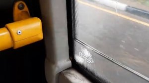 Аквариум в автобусном окне