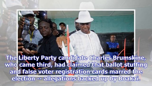 Liberia presidential runoff set for dec 26 смотреть онлайн